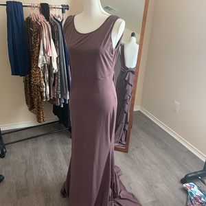 Evening gown holiday dress